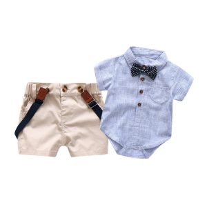 Ensemble bébé garçon – Chemise manches courtes avec bermuda