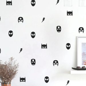 Sticker mural Super-héros – Déco chambre garçon