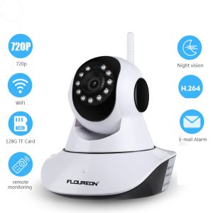 Baby Monitor sans fil 720p – Surveille bébé la nuit, caméra WIFI