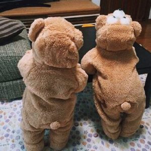 Costume bébé ours brun pour l’hiver – Plusieurs tailles au choix !