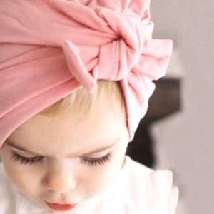 Bonnet turban bébé 0 à 24 mois (coloris au choix)