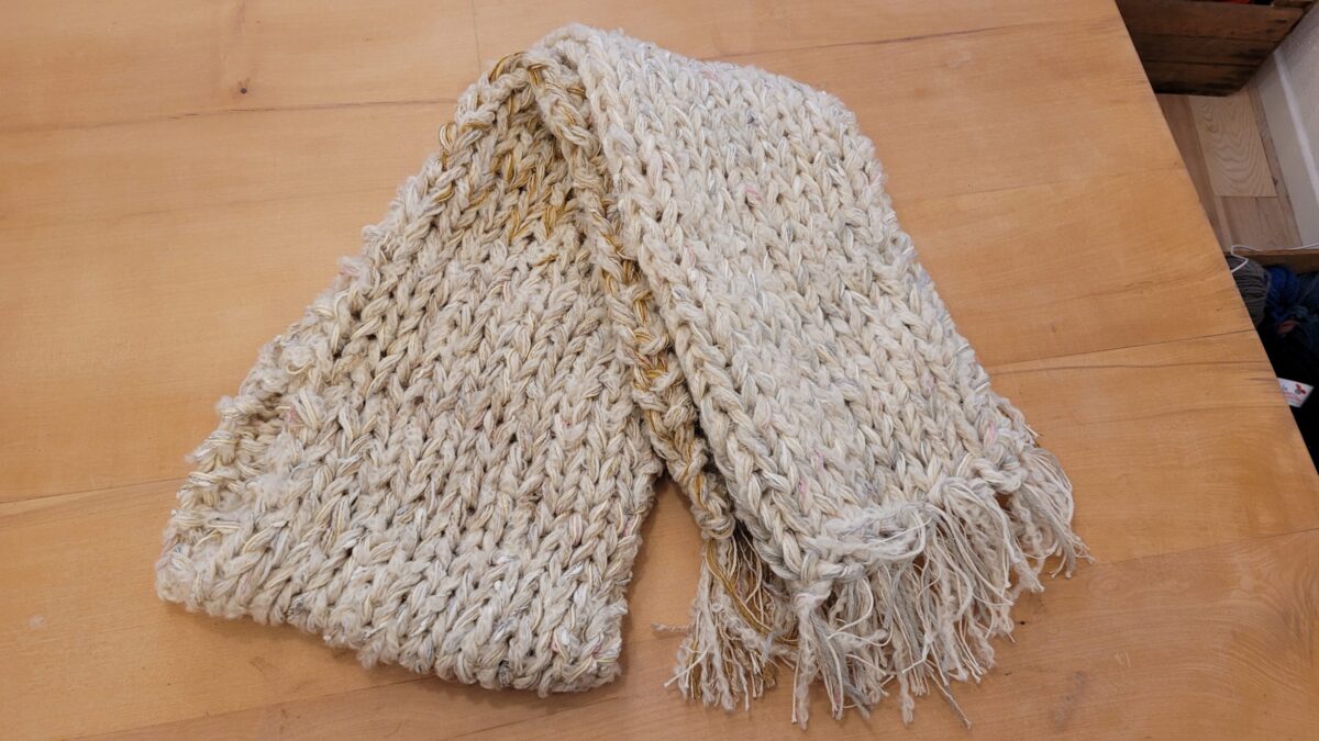 Grosse écharpe moelleuse – Image 3