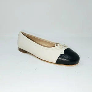 Barbara Cuir Crème Noir