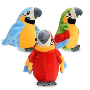 Peluche perroquet qui parle – Jouet pour enfant