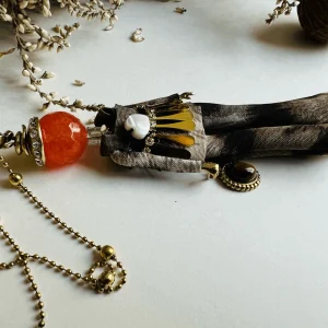 Collier MANON sautoir poupée articulée