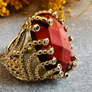 Bague BEATRICE rouille