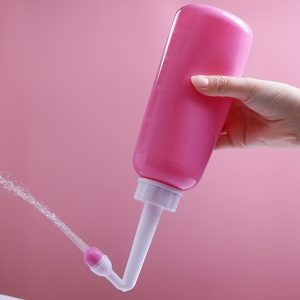 Bidet Portable pour Femme – Hygiène Intime, Idéal Post-Accouchement, Jet Apaisant et Buse Réglable