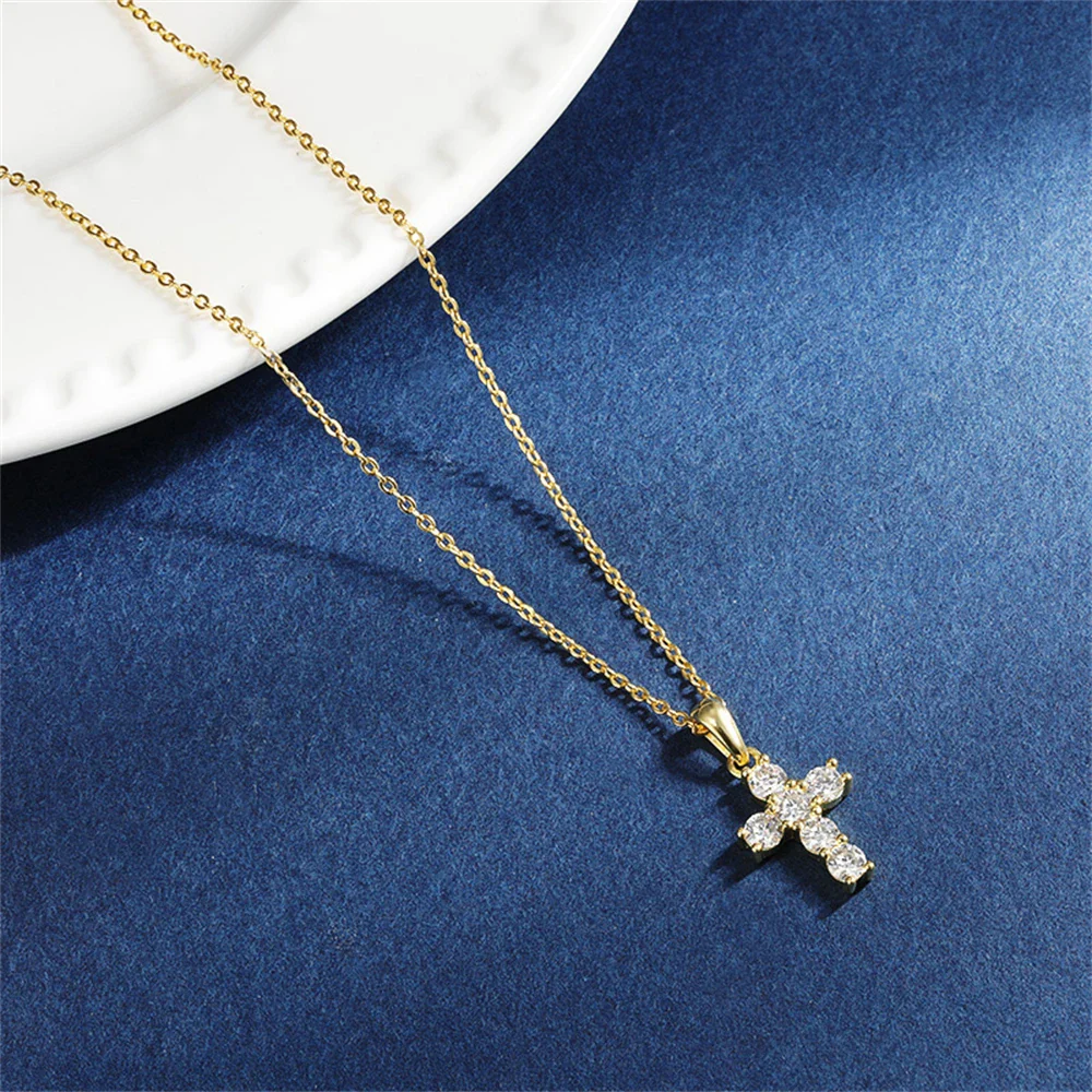 collier croix en or – Image 4