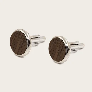 Boutons de manchette en bois - Nashi