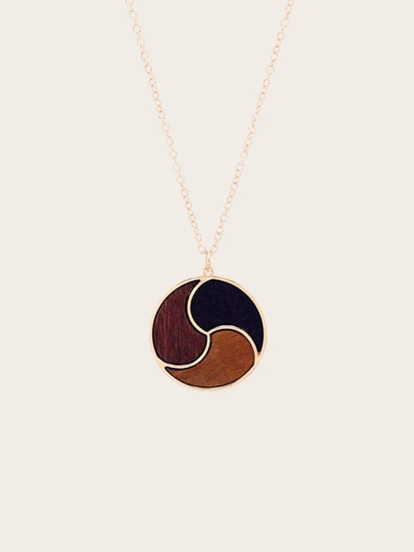 Collier en Bois Femme - Arum