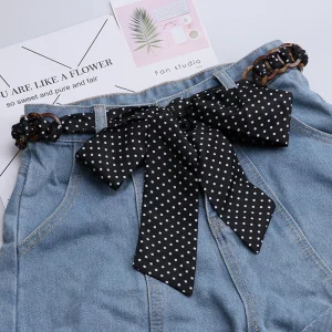 Ceinture Foulard avec Anneaux en Bois - Terrassa
