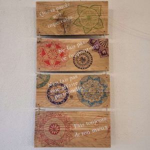 Déco Les quatre accords Toltèques