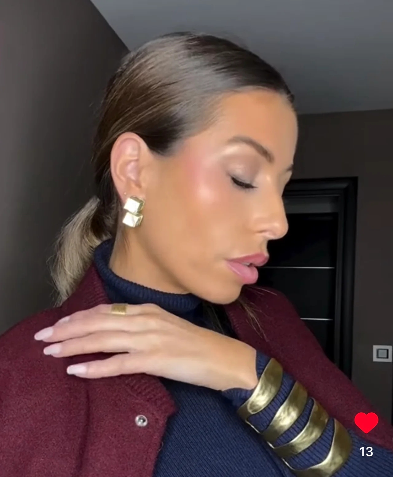 E59032 Boucles d'oreilles - Karine Sultan – Image 3