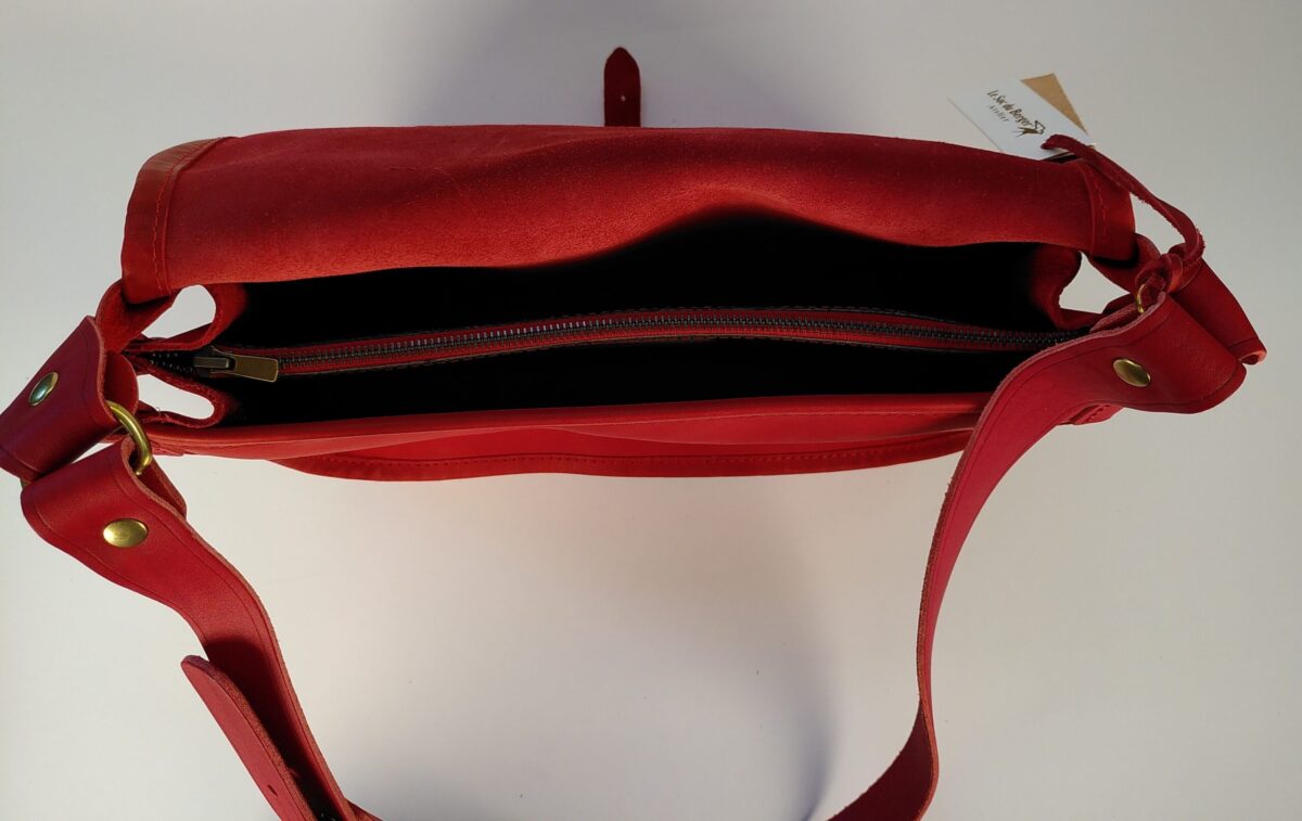 Gibecière 3 – pur cuir – Le Sac du Berger – Image 3
