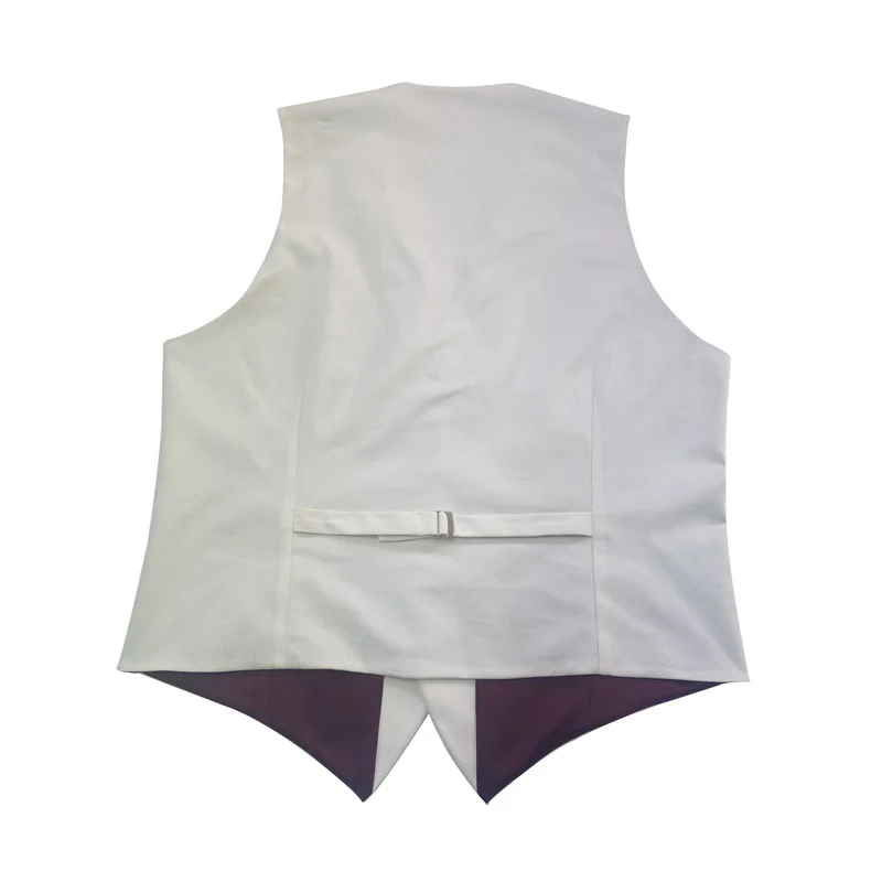 Gilet Mug en coton stretch écru – Image 2