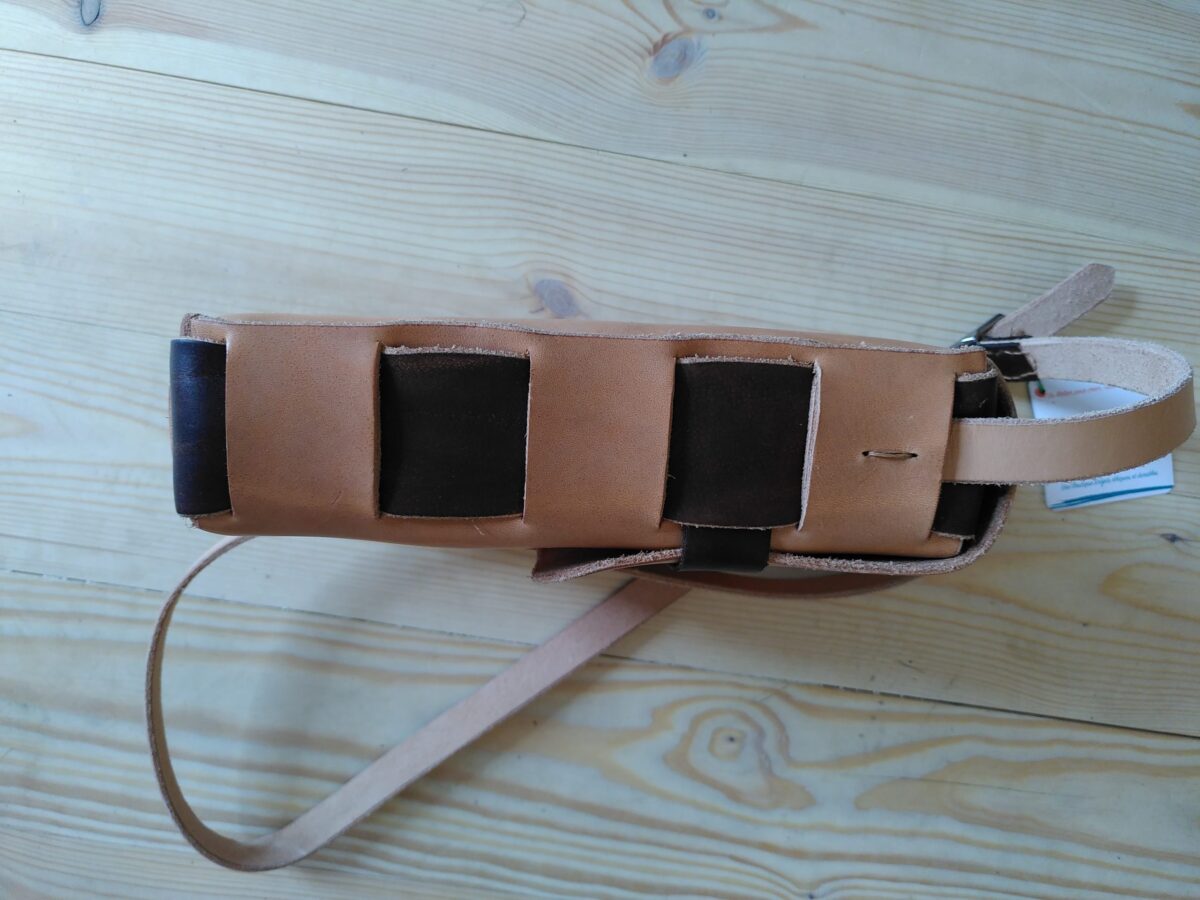 Sac rectangulaire design en cuir – Image 2