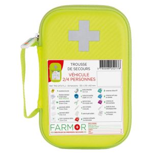 Trousse de secours véhicule 2/4 personnes