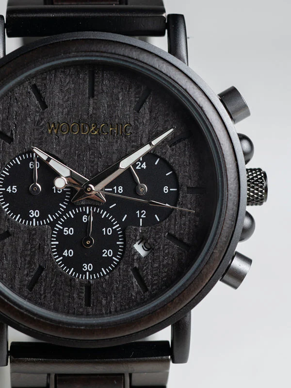 Montre en Bois Homme à Quartz - Maple – Image 6
