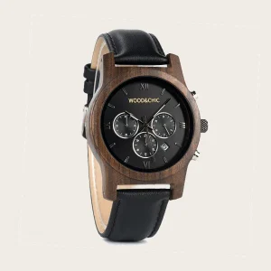 Montre en Bois Homme à Quartz - Longanier
