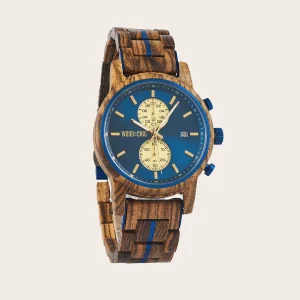 Montre en Bois Homme à Quartz - Henné