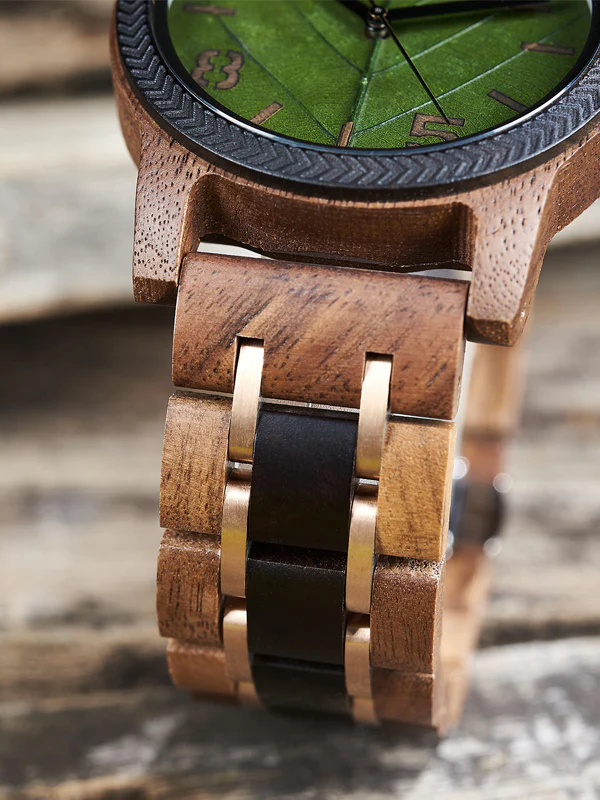 Montre en Bois Homme à Quartz - Tabebuia – Image 7
