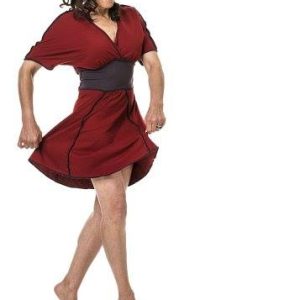 Robe ou tunique Charme Tomate/ sombre Marie Cabanac