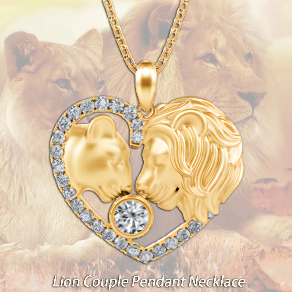 collier coeur de lion