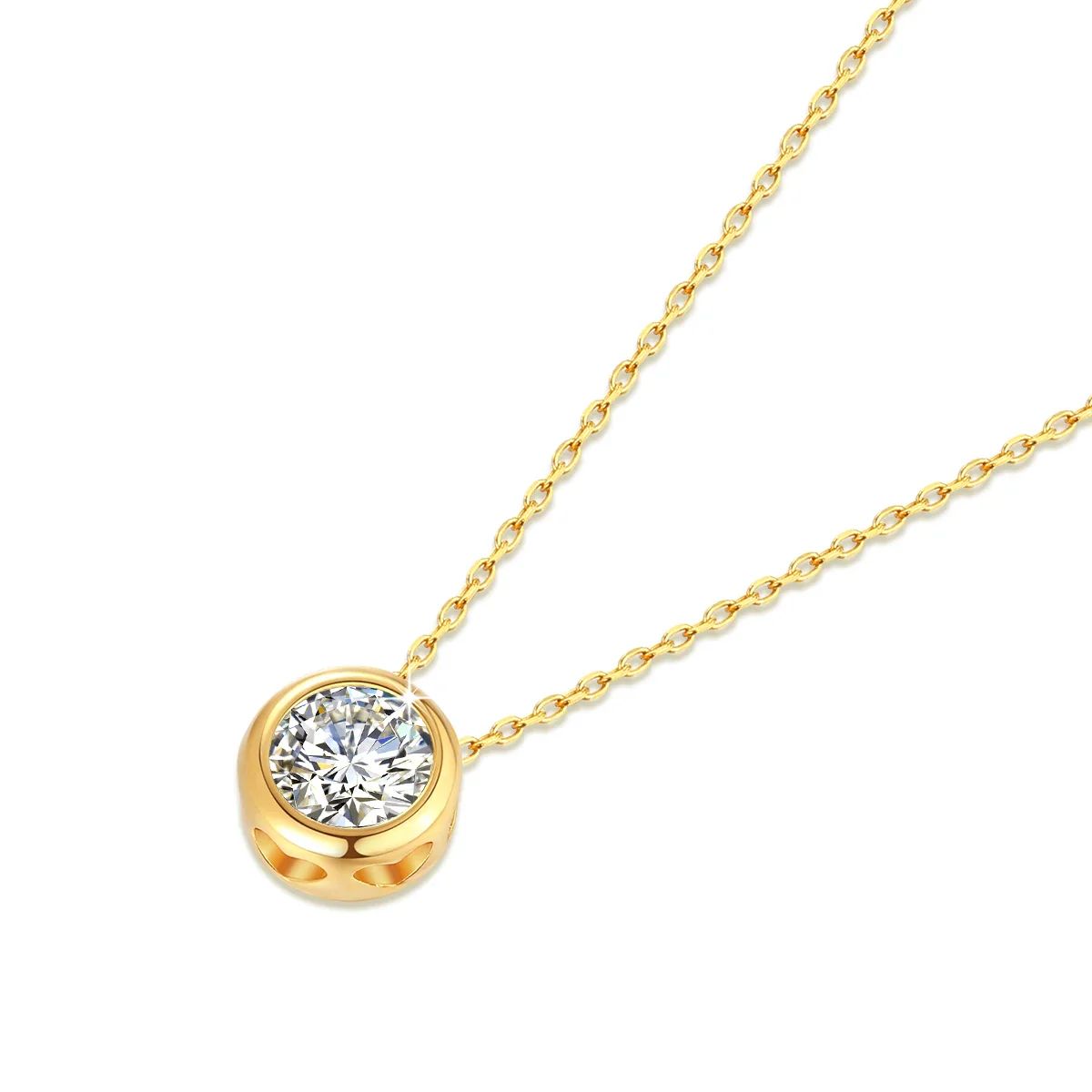 solitaire diamant collier – Image 2