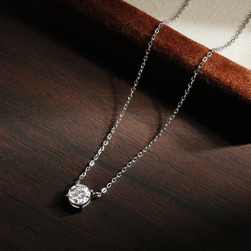 collier diamant solitaire – Image 2