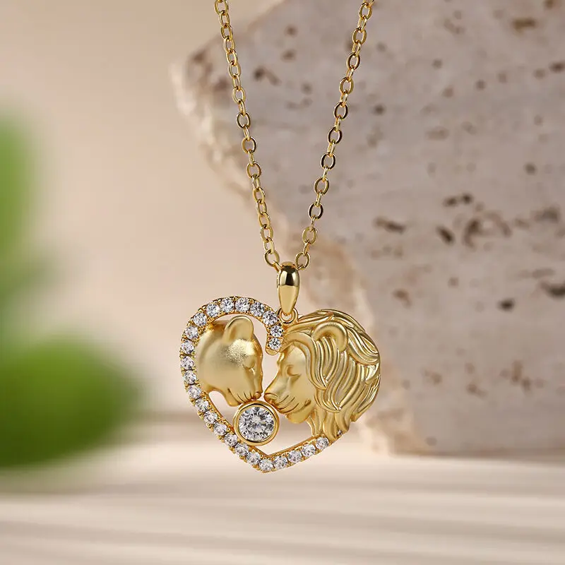 collier coeur de lion – Image 2