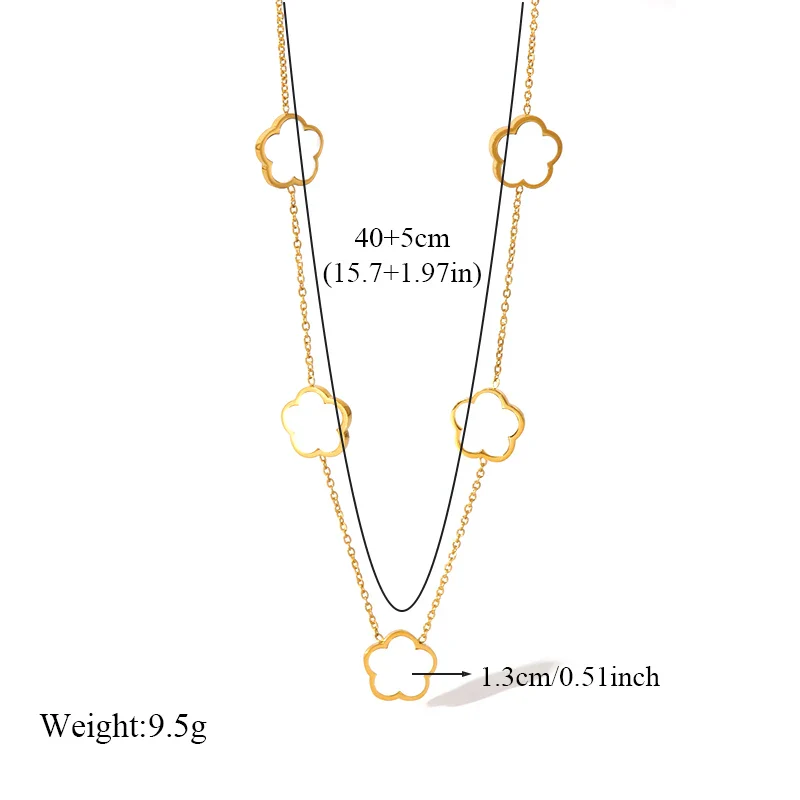 collier fleur – Image 2