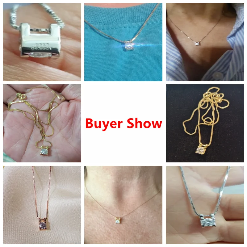 diamant solitaire collier – Image 5
