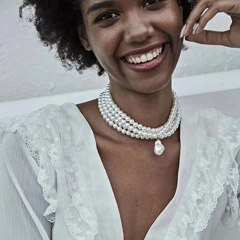 collier en perle pour femme – Image 3