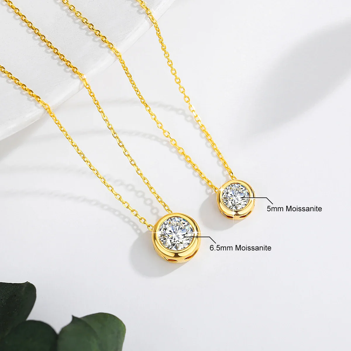 solitaire diamant collier – Image 4