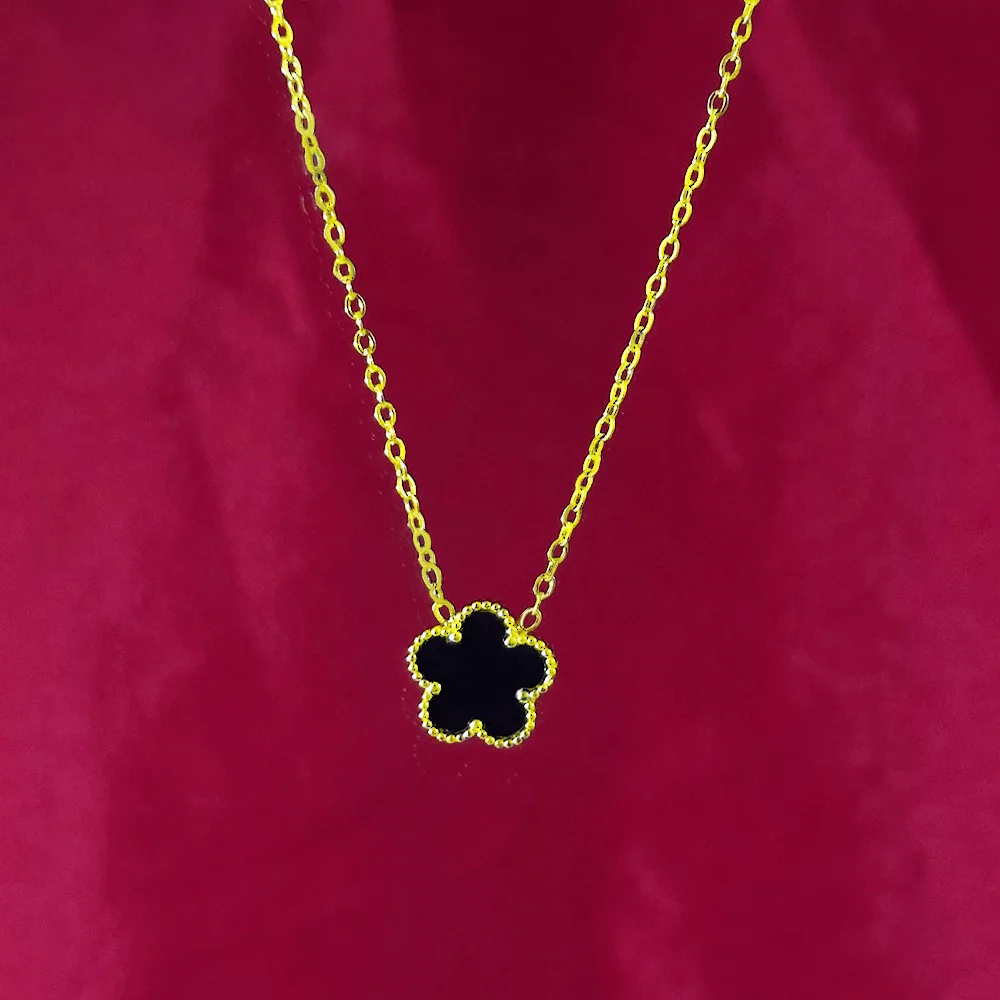 collier trefle nacre – Image 4