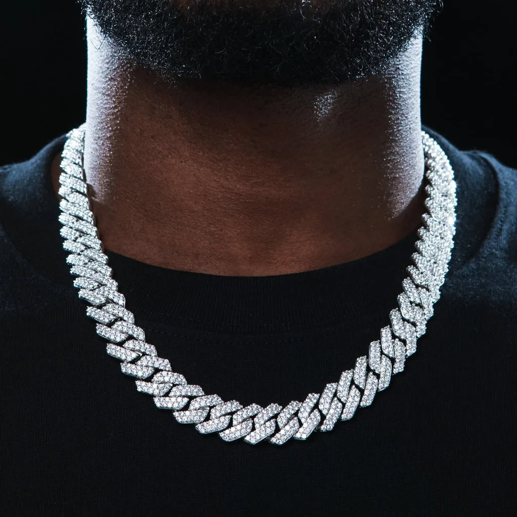 collier homme or blanc – Image 9