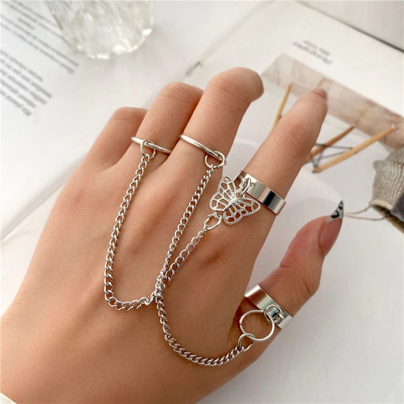 bague 2 anneaux relies – Image 2
