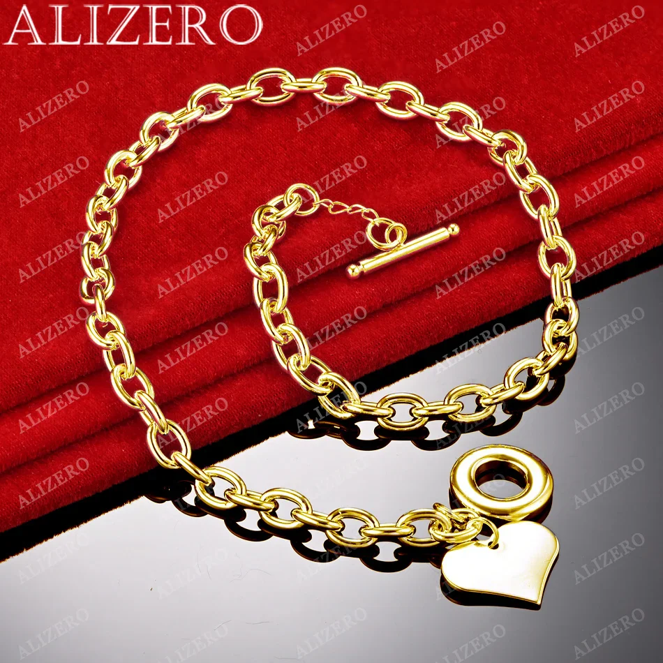 collier coeur or – Image 2