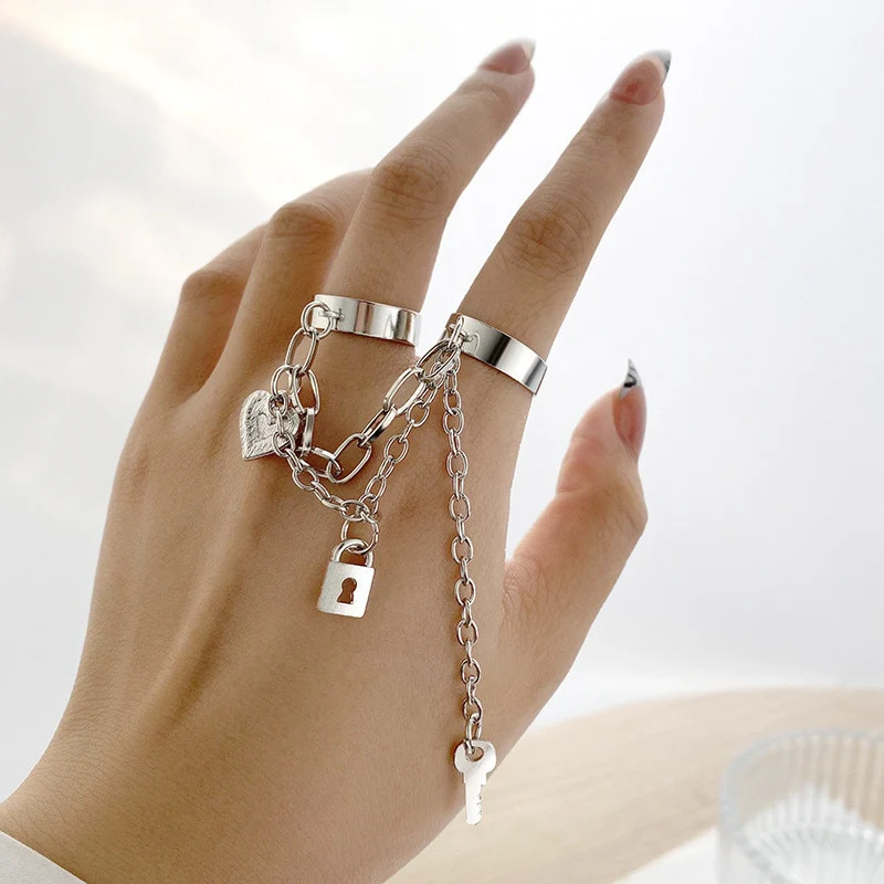 bague 2 anneaux relies – Image 3
