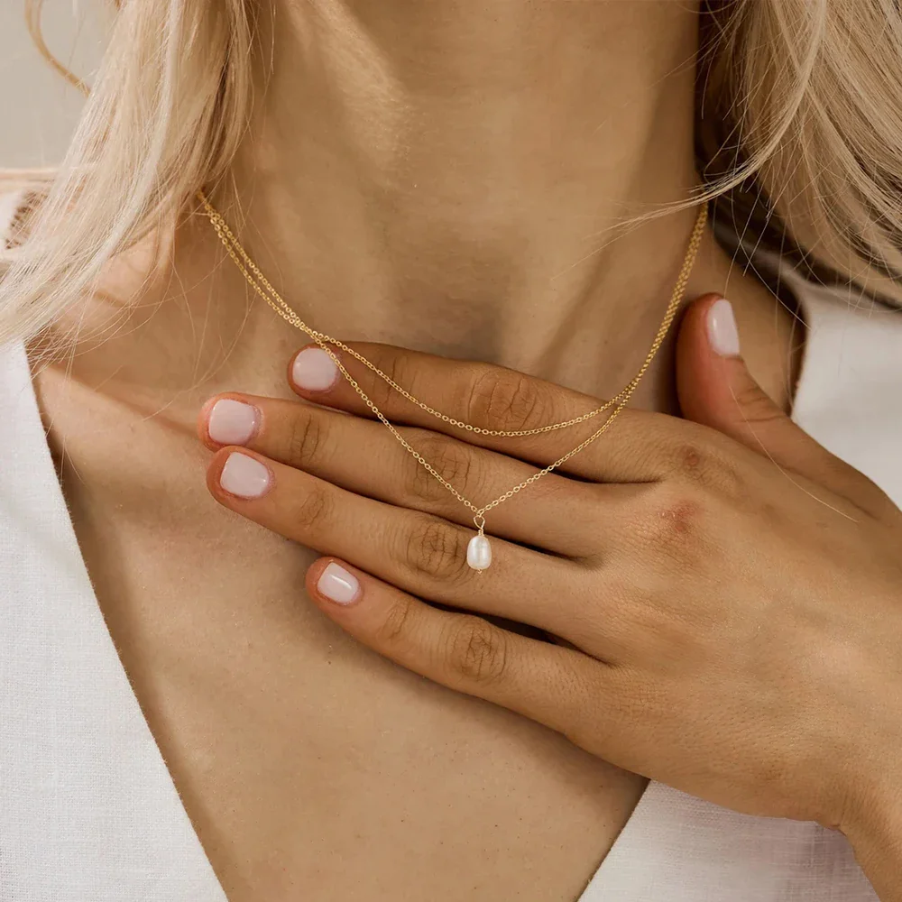 collier double rang – Image 4