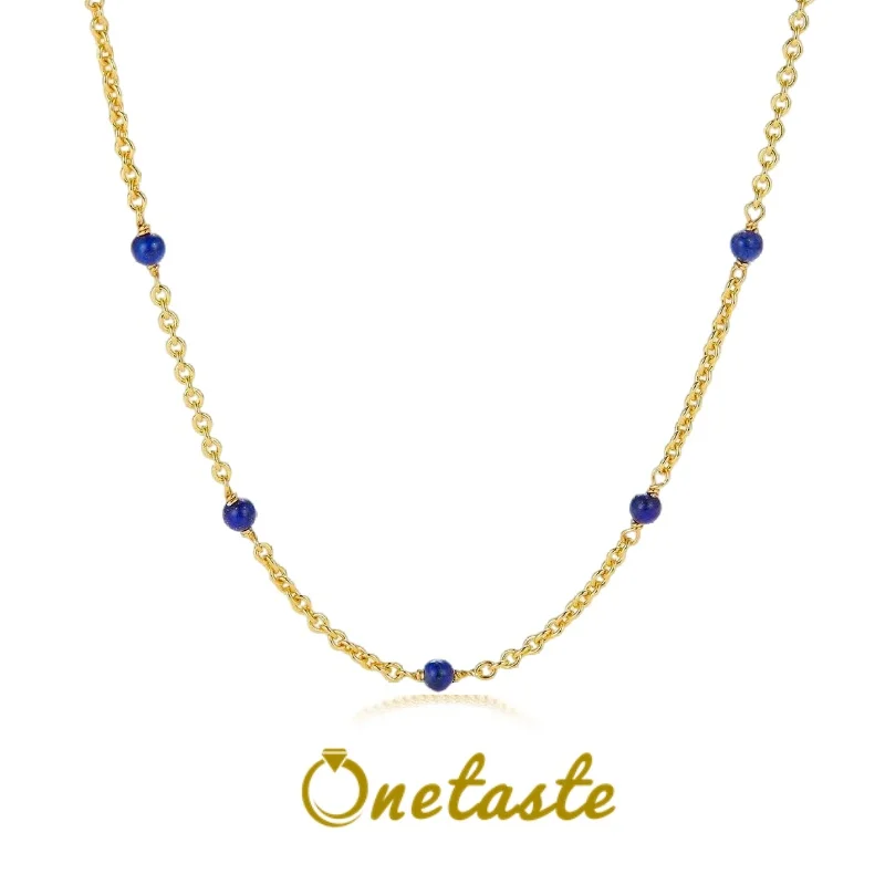 collier en lapis lazuli