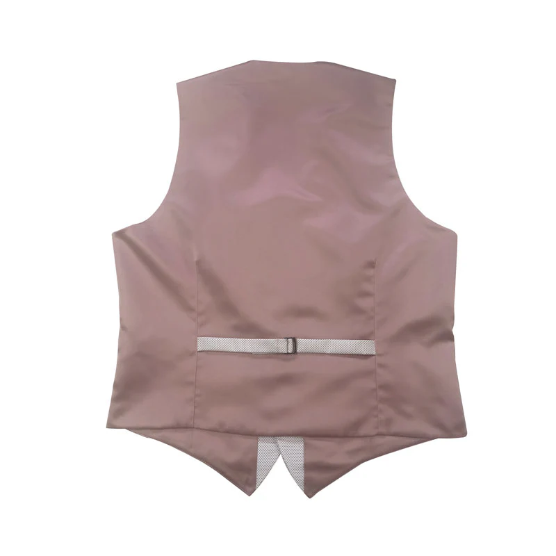 Gilet Mug micro imprimé Jacquard rose – Image 2