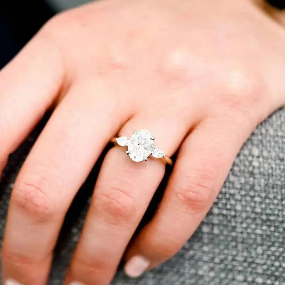Bague 3 Diamants – Image 2