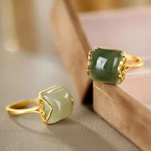 Bague Pierre Verte