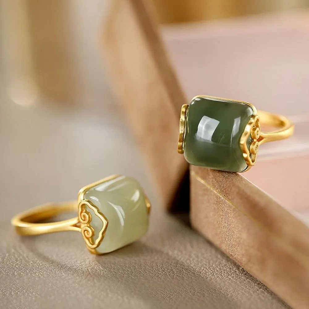 Bague Pierre Verte