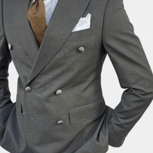 COSTUME CROISÉ GRIS - EXCELSIOR R15