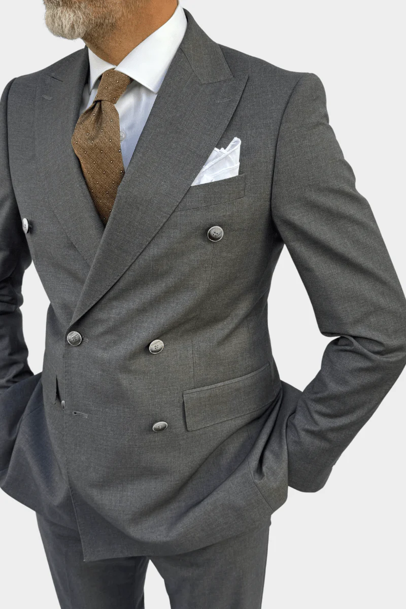 COSTUME CROISÉ GRIS - EXCELSIOR R15