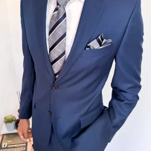 COSTUME BLEU MARINE CASABLANCA