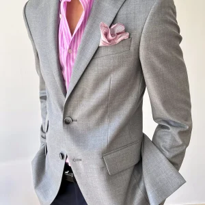 Veste Notch Gris Clair - Phoenix