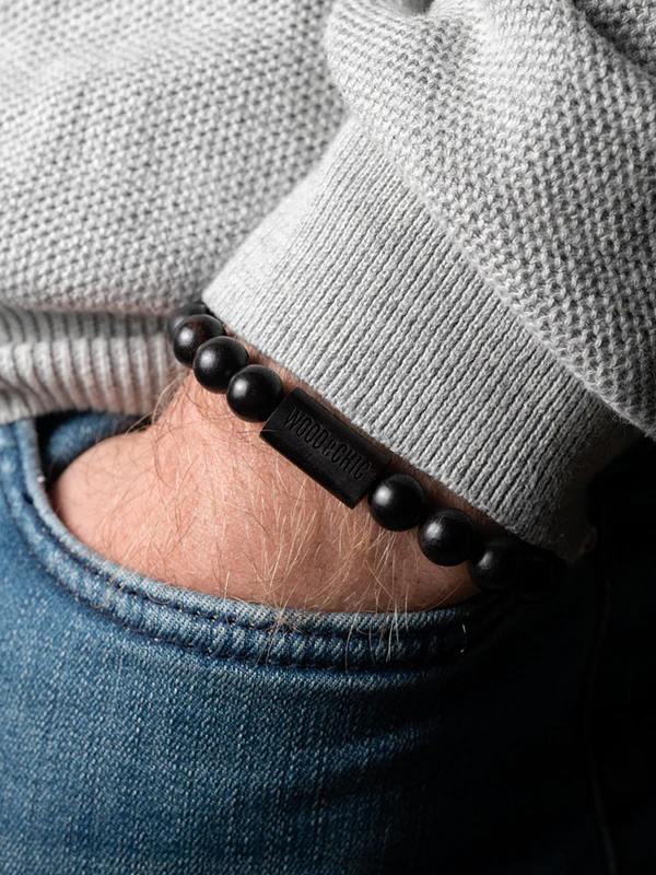 Bracelet en Bois Homme - Caroubier – Image 4